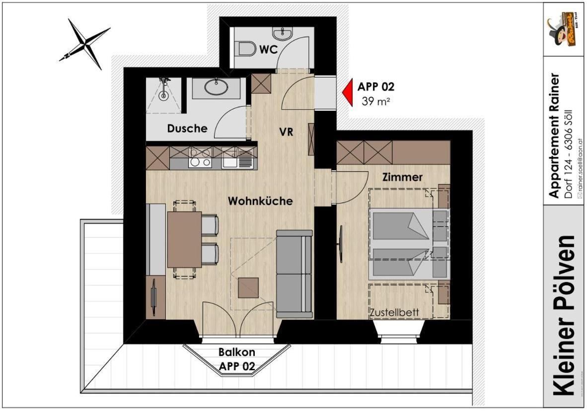 Apartment Rainer - Mittendrin Soll Bagian luar foto