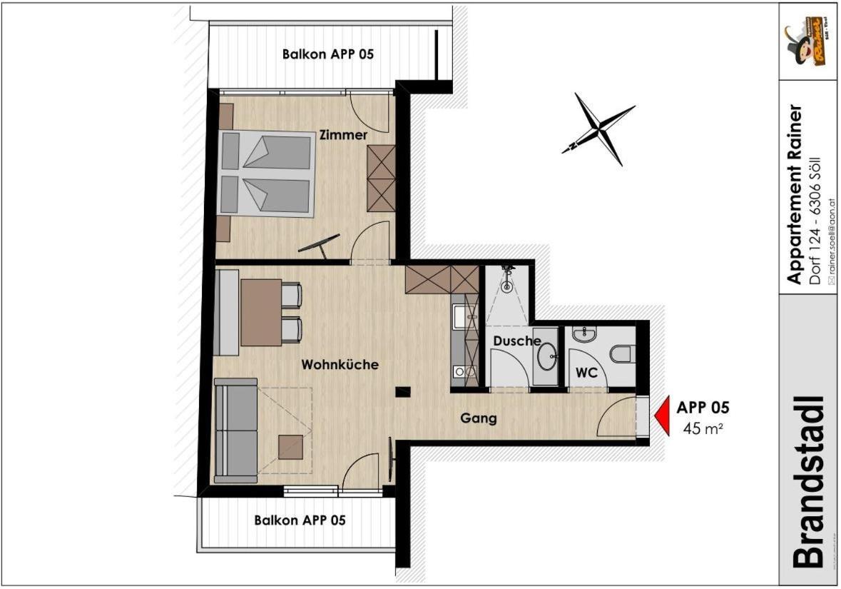 Apartment Rainer - Mittendrin Soll Bagian luar foto