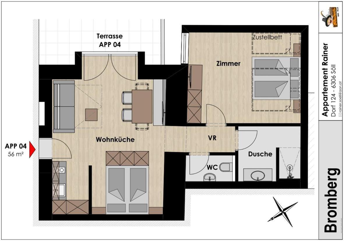Apartment Rainer - Mittendrin Soll Bagian luar foto