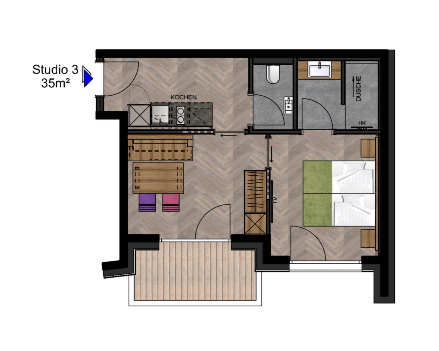 Apartment Rainer - Mittendrin Soll Bagian luar foto