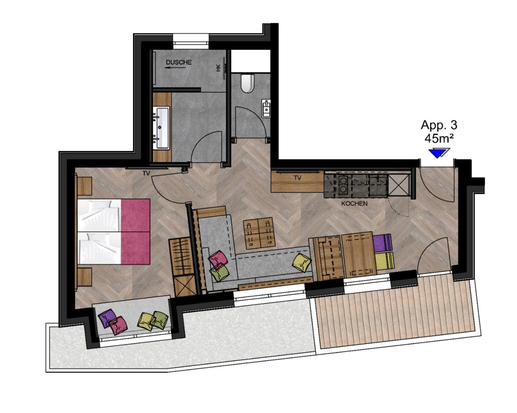 Apartment Rainer - Mittendrin Soll Bagian luar foto